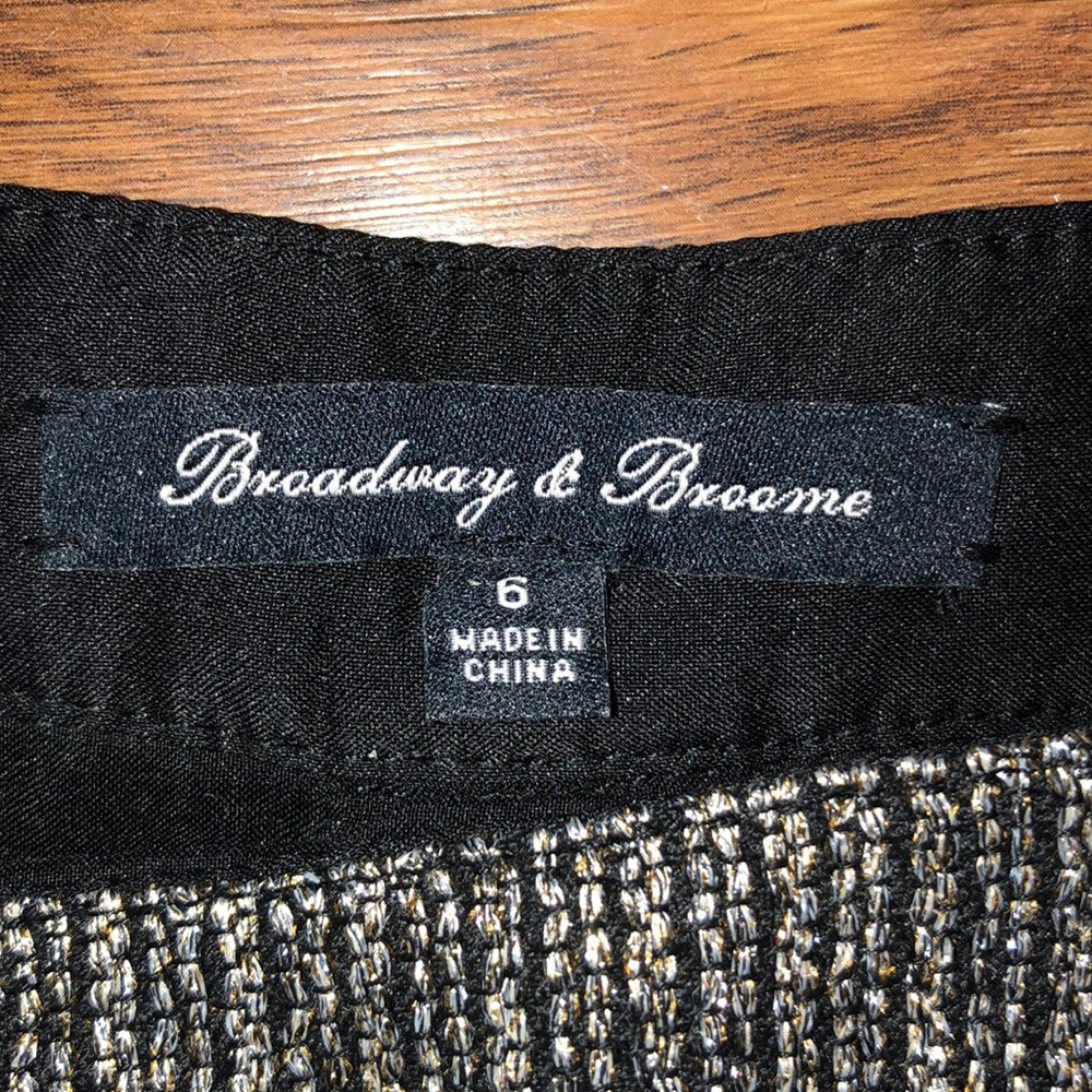 🥂MADEWELL🥂BROADWAY AND BROOME METALLIC MINI🥂 - Picture 2 of 5